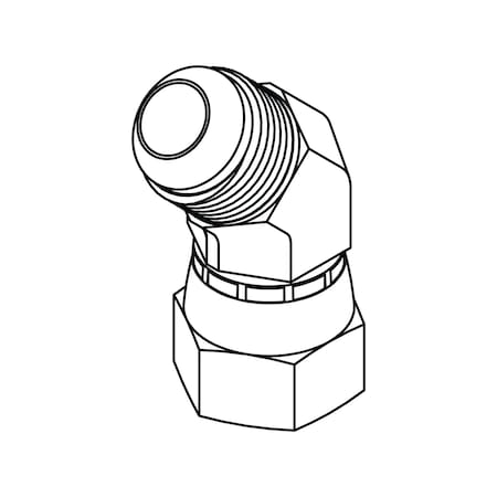 Hydraulic Fitting-Steel14MJ-14FJX 45